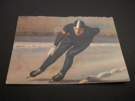 Kees Broekman schaatser en schaatscoach De Lier Westland